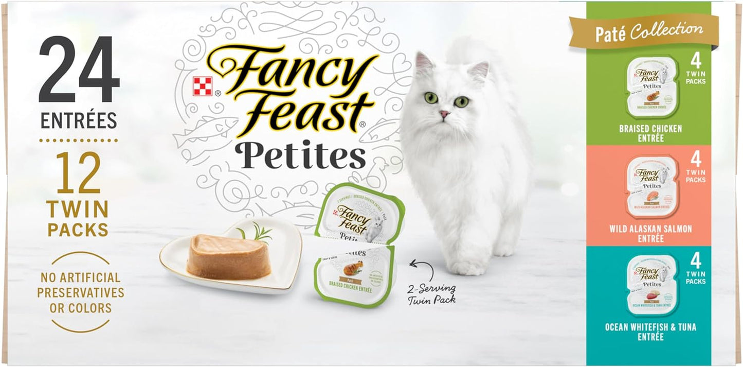 Purina Petites Pate Adult Gourmet Single Serve Break Apart Wet Cat Food